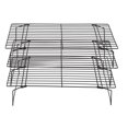 thumbnail image 1 of Anti-Rusty Nonstick Cooling Rack, Nonstick Cooling Rack Metal, Non- And Safe Durable For Biscuit/Cake/Bread Outdoors BBQ Kitchen Use Even Cooling, 1 of 8