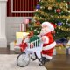 thumbnail image 3 of Carrito de la compra musical Set de juego de Papá Noel: material seguro y duradero, melodías festivas, diseño interactivo, juguete educativo para las fiestas infantiles, 3 of 6