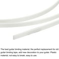 thumbnail image 4 of Uxcell Plastic Binding Purfling Strip 1650x1.5x0.5mm for Acoustic Classical Guitar White 2 Pack, 4 of 5