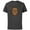 Charcoal, variant on Lucasfilm Indiana Jones Golden Skull Logo - Short Sleeve Cotton T-Shirt for Adults - Customized-Black