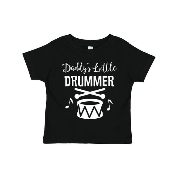 Inktastic Daddys Little Drummer Childs Music Gift Boys or Girls Toddler T-Shirt
