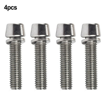 

4Pcs M5X20Mm M6X20Mm Mtb Bike Bicycle Steering Handlebar Stem Screws Bolts