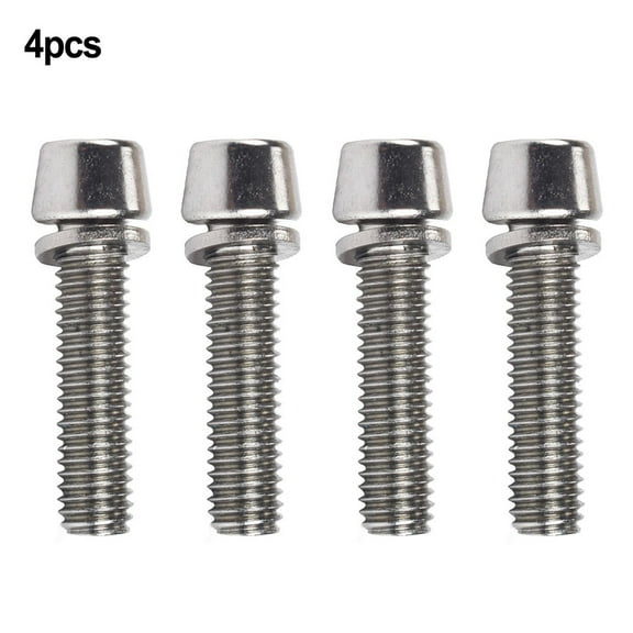 4Pcs M5x20mm M6x20mm MTB Bike Bicycle Steering Handlebar Stem Screws Bolts