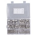 thumbnail image 1 of Insert Nuts, M3 To M10 Rivet Nut Kit Sturdy Wide Usage Rust Prevention 180 Pcs  For Automobiles, 1 of 8