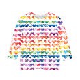 thumbnail image 4 of Spazoro Toddler Girls 3/4 Sleeve Shirts, Casual Spring and Fall Round Neck Love Print Fashionable Tops for Girls Multicolor Size 9-10T, 4 of 5
