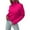 Hot Pink, variant on Turtleneck Sweater - Women's Warm High Neck Pullover, Cozy Layer for Ski Lodge, Winter Travel, and Cold Weather Comfort | Turtleneck Sweater Women, Turtleneck Sweater