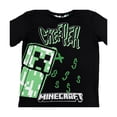 thumbnail image 3 of Pijama Minecraft para Niño con Estampado Tacto Suave Talla 4 Negro, 3 of 4
