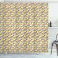 thumbnail image 1 of Ambesonne Colorful Shower Curtain, Hipster Funky Mosaic Tiles, 69"Wx84"L, Multicolor, 1 of 3