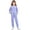 Purple, variant on Arshiner Girls 2 Piece Outfit Sweatsuits Set Kids Velour Sweatshirts & Sweatpants Tracksuits Set for Girls