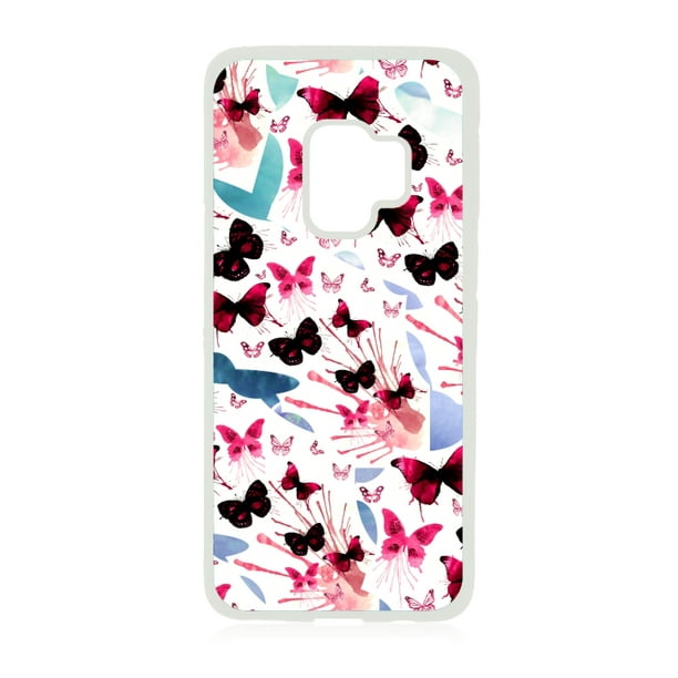 Watercolor Butterfly Splash Design White Rubber Case For The Samsung Galaxy S9 Samsung Galaxy S9 Plus Case Samsung Galaxy S9 P Case Walmart Com Walmart Com