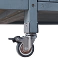 thumbnail image 2 of Blue Grey Outdoor Grill Cart with Storage Cabinet - 40.5" Kitchen Cart, 2 of 8