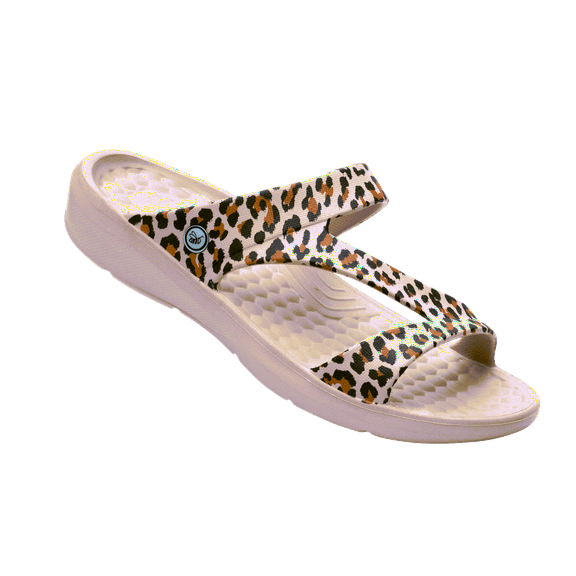 Joybees Everyday Sandal - Graphics and Metallics - Women's Slip-on Arch Support Sandal for Daily Wear