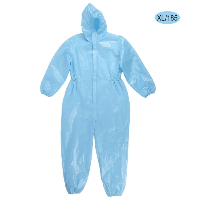 XYCCA LZ-2 Robe d'Isolation Jetable en Tissus Non Tissés Bleus Vêtements de Protection Hygiéniques Sûrs TG/185-082102