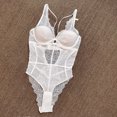 thumbnail image 1 of Mono moldeador de cuerpo microtranspirable con pecho pequeño y sujetador, ropa interior sexy de encaje para mujer, 1 of 6