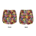 thumbnail image 6 of Goofa Daisies Flowers Printed Women 2 in 1 Running Shorts,Quick Dry Athletic Workout Shorts,High Waisted Athletic Shorts with Liner Pockets-Large, 6 of 9
