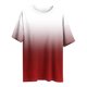 thumbnail image 5 of Mujeres Más Tamaño Manga Larga Tops Cuello Redondo Manga Corta Primavera Verano Camisa Básica Camiseta Superior Poliéster Ligero Suave Cómodo Más Tamaño Tops Casuales, 5 of 6