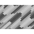 thumbnail image 1 of Ahgly Company Machine Washable Indoor Rectangle Transitional Silver Gray Area Rugs, 5' x 7', 1 of 7