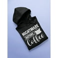 thumbnail image 3 of Nightmare Before Coffee. Hoodie Men -Image by Shutterstock, Male Large, 3 of 4