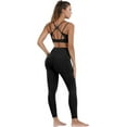 thumbnail image 4 of FUNING Leggings with Pockets for Women, High Waisted Tummy Control Workout Yoga Pants, 4 of 6