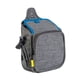 thumbnail image 3 of Bolsa para pasear perros, riñonera para mascotas con múltiples bolsillos, bolsa para premios para perros para viajes Gris azul, 3 of 9