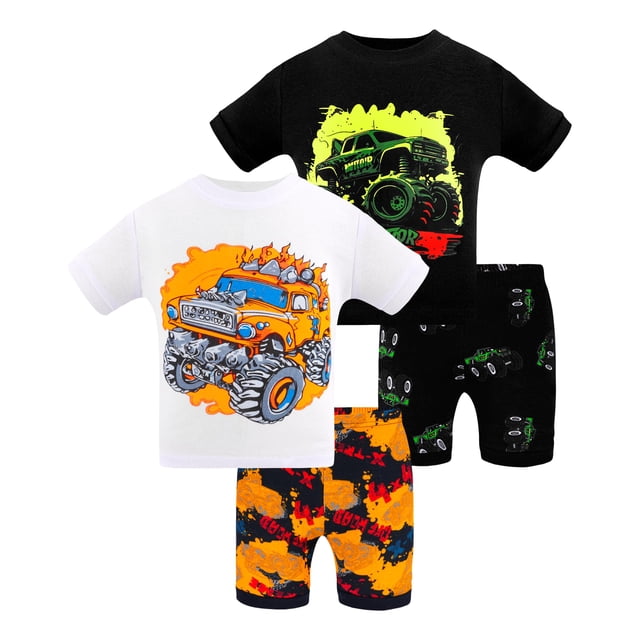 Pijama DAUGHTER QUEEN, pantalones cortos de verano para niños, algodón, 5T