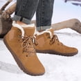 thumbnail image 3 of SKIUHS Men's Snow Boots – Warm Insulated Faux Fur Lined, Anti-slip Winter Boots for Outdoor Cold-Weather Adventures, 3 of 5