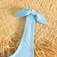 thumbnail image 6 of REgarm Girls One Piece Swimsuits Quick Dry Beach Swimwear Bathing Suit for Girls Blue,13-14 Years, 6 of 7