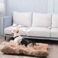 thumbnail image 1 of Xihbxyly Caseta de Invierno para Mascotas, Extraíble y Lavable, Acolchado de Esponja Suave, Base de Tela No Tejida, Acogedora Cama de Interior, Ideal para Perros Pequeños, 50 X 40 Cm., 1 of 4