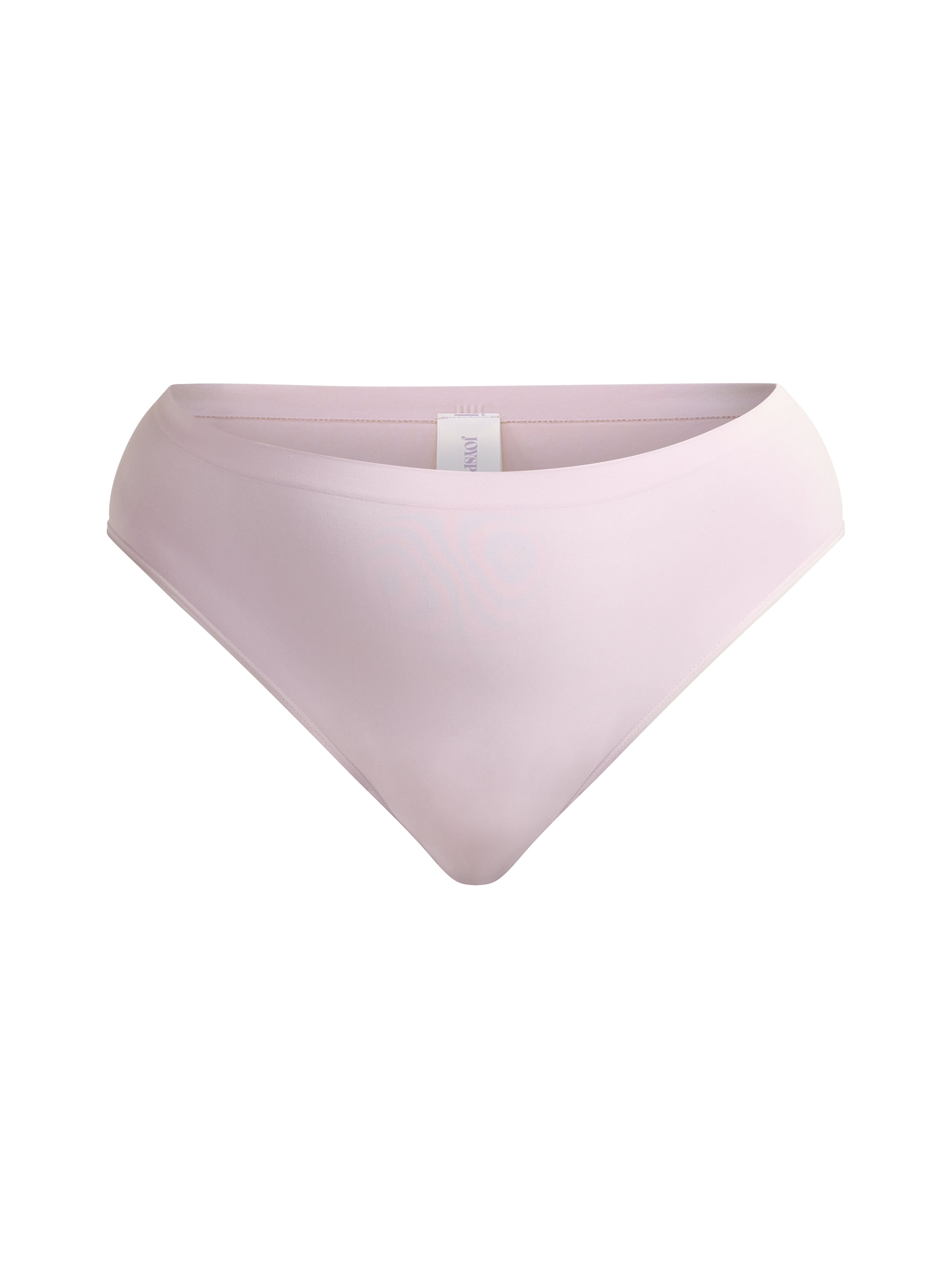 Joyspun Women's Seamless Bikini Panties, 3-Pack, Sizes XS-3XL