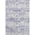 thumbnail image 1 of Amer Rug HAM74106 4 ft. 1 in. x 6 ft. Hamilton Modern Power-Loomed Rug, Blue, 1 of 1