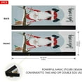 thumbnail image 5 of Coolnut 2PCS Funny Santa is Coming Refrigerator Door Handle Covers, ‎14"x 5.5"Handle Covers for Fridge and Microwave Oven,Keep Your Kitchen Appliance Clean from Smudges, Drips, Oil, 5 of 6