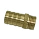 thumbnail image 4 of Adaptador de manguera de latón, conector macho NPT de púas para 6/8/10/12/14/16/19/25 mm Barb Dia de 19mm, 4 of 6