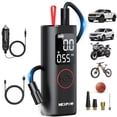 thumbnail image 4 of NEXPOW Tire Inflator Portable Air Compressor, 150PSI Air Pump for Car Tires with Auto Shut-Off, Emergency LED Light, 4 of 9