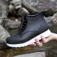 thumbnail image 5 of NOKIO Ladies' Trendy Waterproof Ankle Rain Boots Casual Shoes Breathable Custom Footwear Fashion Short Tube Rain Boots Waterproof Versatile Rain Boots Women'S Ankle Rain Boots, 5 of 8
