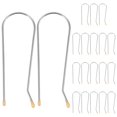 thumbnail image 1 of 20 piezas de clips de repuesto para rulos calientes, clips para rizadores de pelo en forma de U para peinar el cabello., 1 of 6