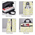 thumbnail image 3 of Disketp Yellow Lemon Leaves Mochila Ligera e Impermeable, Mochila de Día Resistente para Viajes, Senderismo y Uso Diario para Hombre y Mujer, 3 of 7