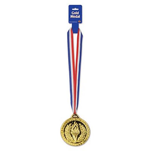 Médaille d'Or avec Ruban&44; Pack de 12