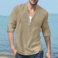 thumbnail image 4 of Camisa Social De Manga Larga For Hombre De Talla Grande, 4 of 6