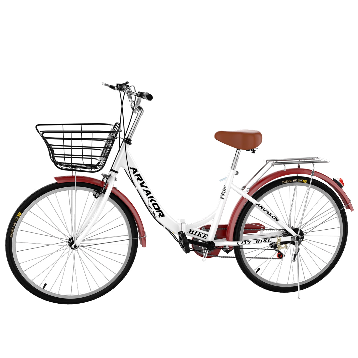 ARVAKOR 26 Inch Women Bike Classic Bicycle Retro Bicycle Cruiser