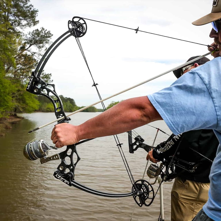 Muzzy V2 Adult Compound Archery Bowfishing Bow, Right Handed