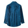 thumbnail image 4 of Lilgiuy Men's Corduroy Multi-pocket Shirt Jacket, 4 of 5