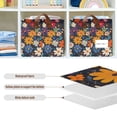 thumbnail image 4 of Yayeee Foldable Storage Basket for Shelves with Handles Waterproof Cloth Bins, Bright Colorful Flowers Pattern, 4 of 7