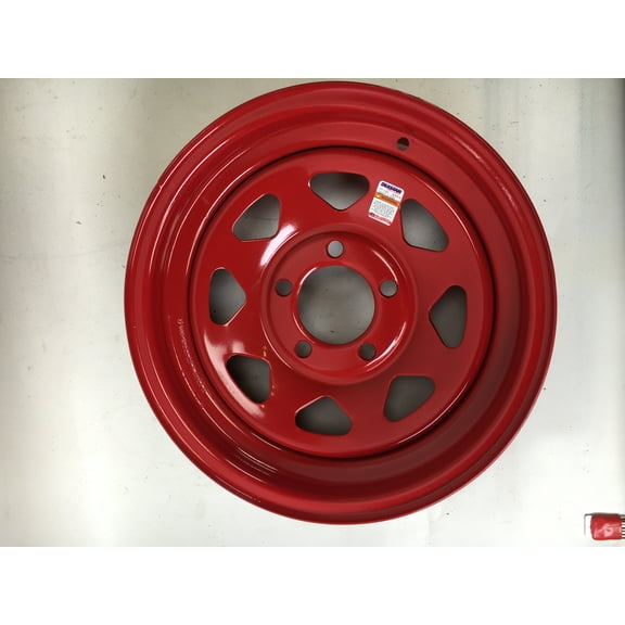 Trailer Wheel Rim #374 16x6 16"x6" Modular 8 Hole 6.5" OC Silver 1/2" Offset