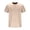 Khaki, variant on Dxzfnsa Men's Short Sleeve T Shirts Loose Crew Neck Casual Stretchy Tees Summer Textured Knit Basic Lightweight Tops S-5XL