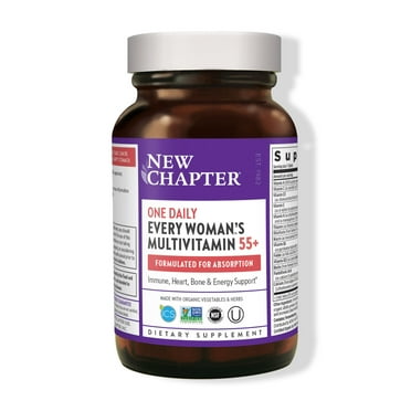 New Chapter Every Woman's One Daily 55  Multivitamin Tablets, 72 Ct