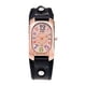 thumbnail image 2 of Reloj de pulsera de cuero retro de moda para hombre, reloj de cuarzo digital colorido para mujer, reloj de pulsera para estudiante, 2 of 2