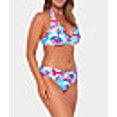 thumbnail image 3 of Printed Muse Halter Bikini Top Swimsuit, 3 of 6