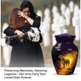 thumbnail image 4 of Tiger Memorial Urn For Ashes Adult Male & Female - Set Of 4 Keepsake Urns For Human Ashes Adult Man 3 Inch - Black Funeral Cremation Urn For Mom Dad, 1 Large, 10 Inch, 4 of 7