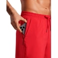 thumbnail image 4 of CRZ YOGA Mens Swim Trunks 7'' Quick Dry Mesh Lining Athletic Casual Swimwear Shorts with Zipper Pockets, 4 of 5