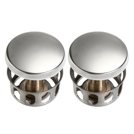 

2pcs Kitchen Drains Wash Basin Bounce Drain Filter Pops Up Bathroom Drain Plug